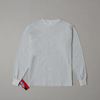 T-SHIRT EPAIS - GRIS CHINE - MANCHES LONGUES - MAX WEIGHT 8 OZ - CAMBER USA