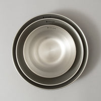 SERVICE COMPLET INOX - RENEWED TABLEWARE SET L - 4 PIECES - SNOW PEAK