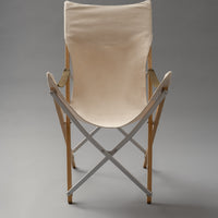 TAKE! CHAIR LONG - Fauteuil DE CAMPING pliable en bambou, coton, aluminium - SNOW PEAK