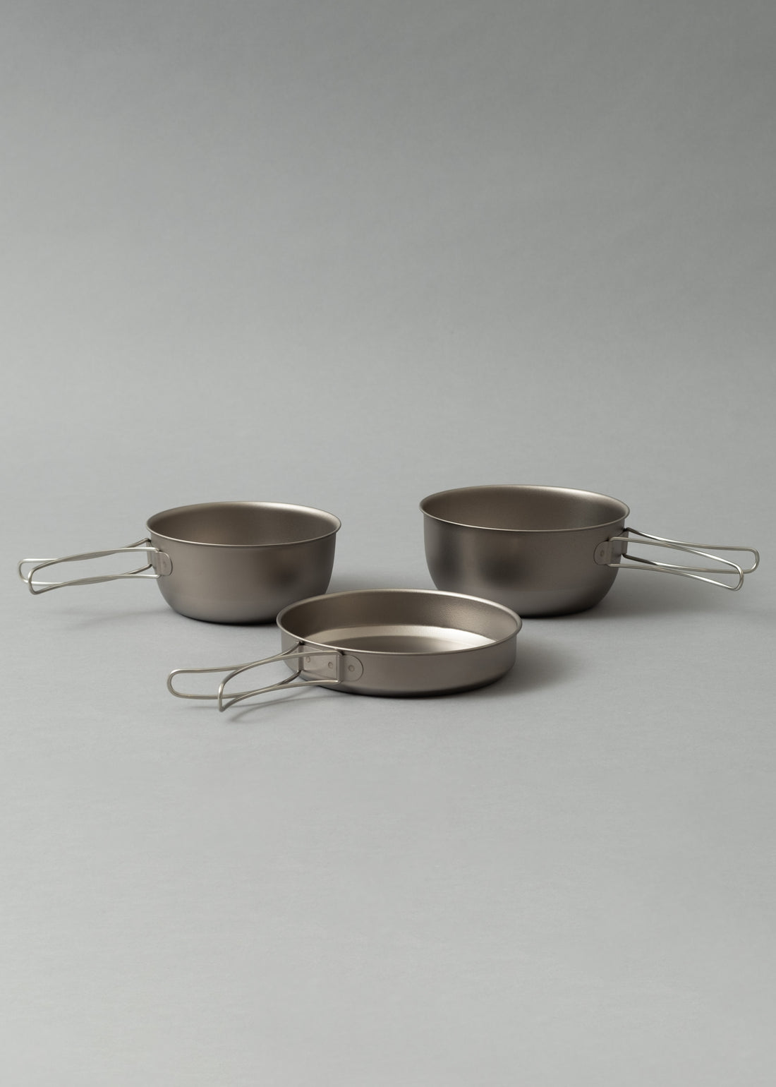 POPOTE DE CAMPING EN TITANE - 3 PCS TITATIUM COOKSET - SNOW PEAK
