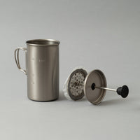 CAFETIERE A PISTON EN TITANE - 3 TASSES - SNOW PEAK