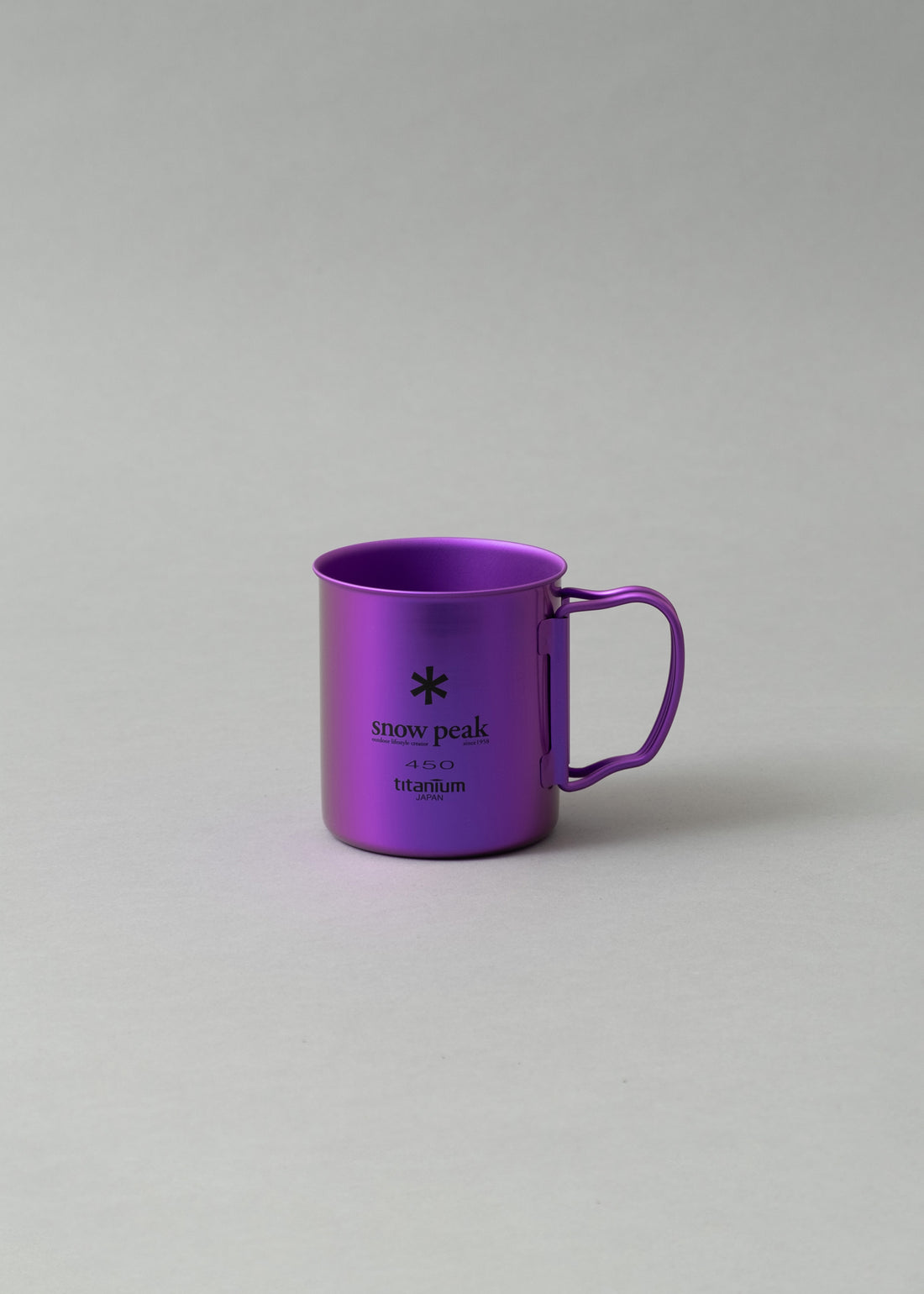 MUG EN TITANE ANODISÉ - VIOLET - SNOW PEAK
