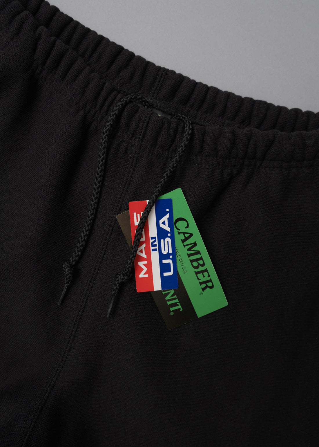 PANTALON DE JOGGING - NOIR - 12 OZ CROSS KNIT SWEATPANT - CAMBER USA