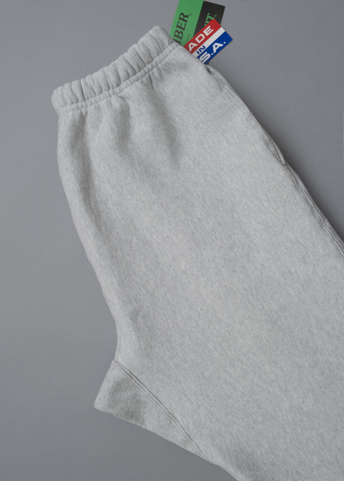PANTALON DE JOGGING - GRIS CHINE - 12 OZ CROSS KNIT SWEATPANT - CAMBER USA