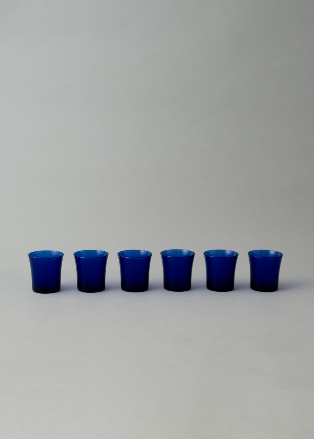 VERRES À EAU X6 - VERRE TREMPÉ - LYS SAPHIR - 21 CL - DURALEX