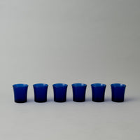 VERRES À EAU X6 - VERRE TREMPÉ - LYS SAPHIR - 21 CL - DURALEX