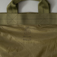 SAC TOTE ULTRA LEGER - TOILE DE PARACHUTE VINTAGE - 2-WAY BAG - OLIVE - PUEBCO