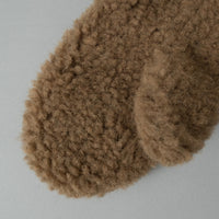 MOUFLES MIXTES - BRUN - LAINE NATURELLE - COLDBREAKER