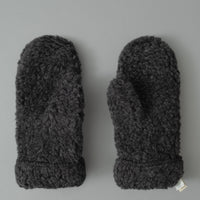 MOUFLES MIXTES - NOIR - LAINE NATURELLE - COLDBREAKER