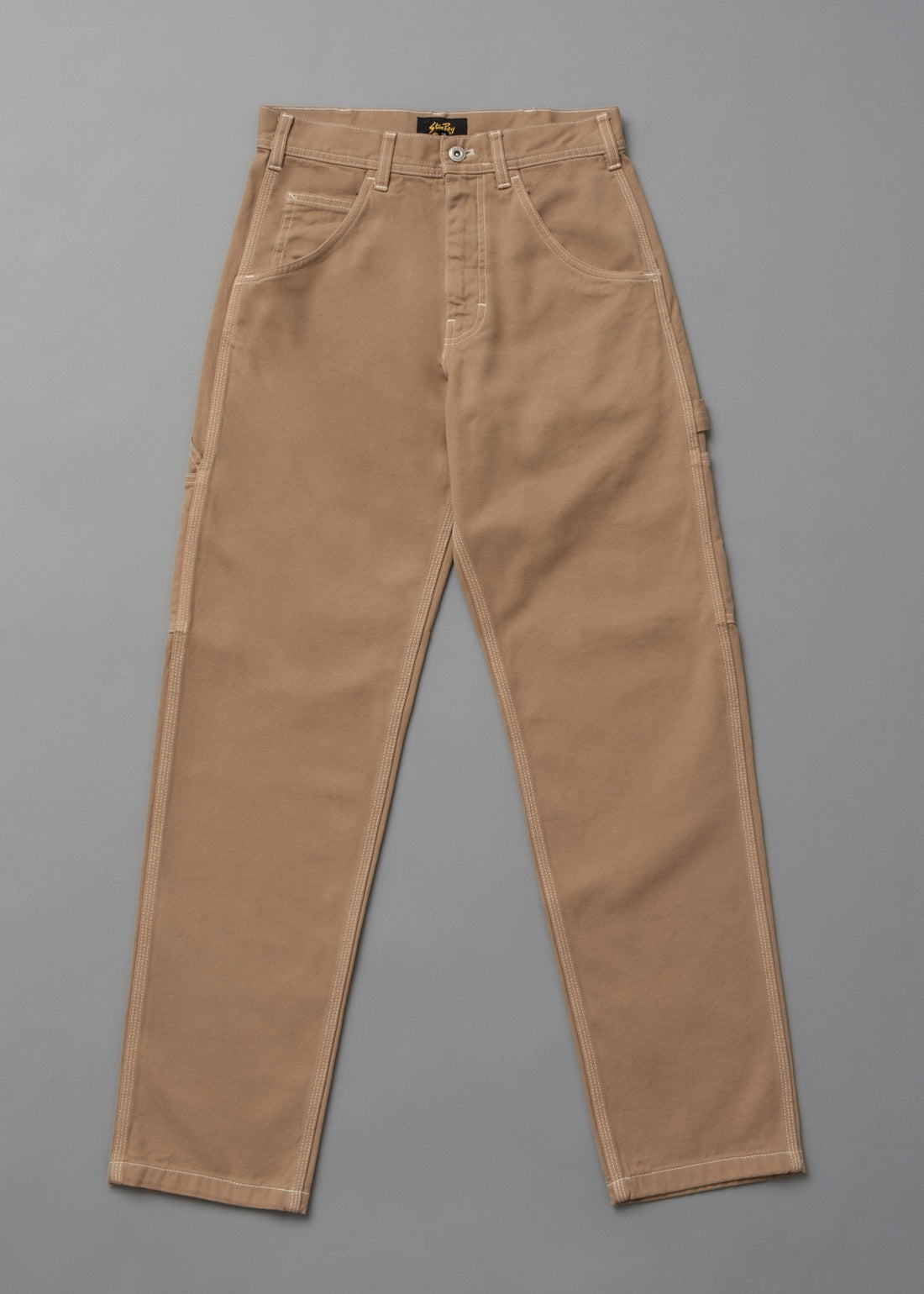 80’s PAINTER PANT - "KHAKI DUCK" - CANVAS LAVE 14 OZ - STAN RAY