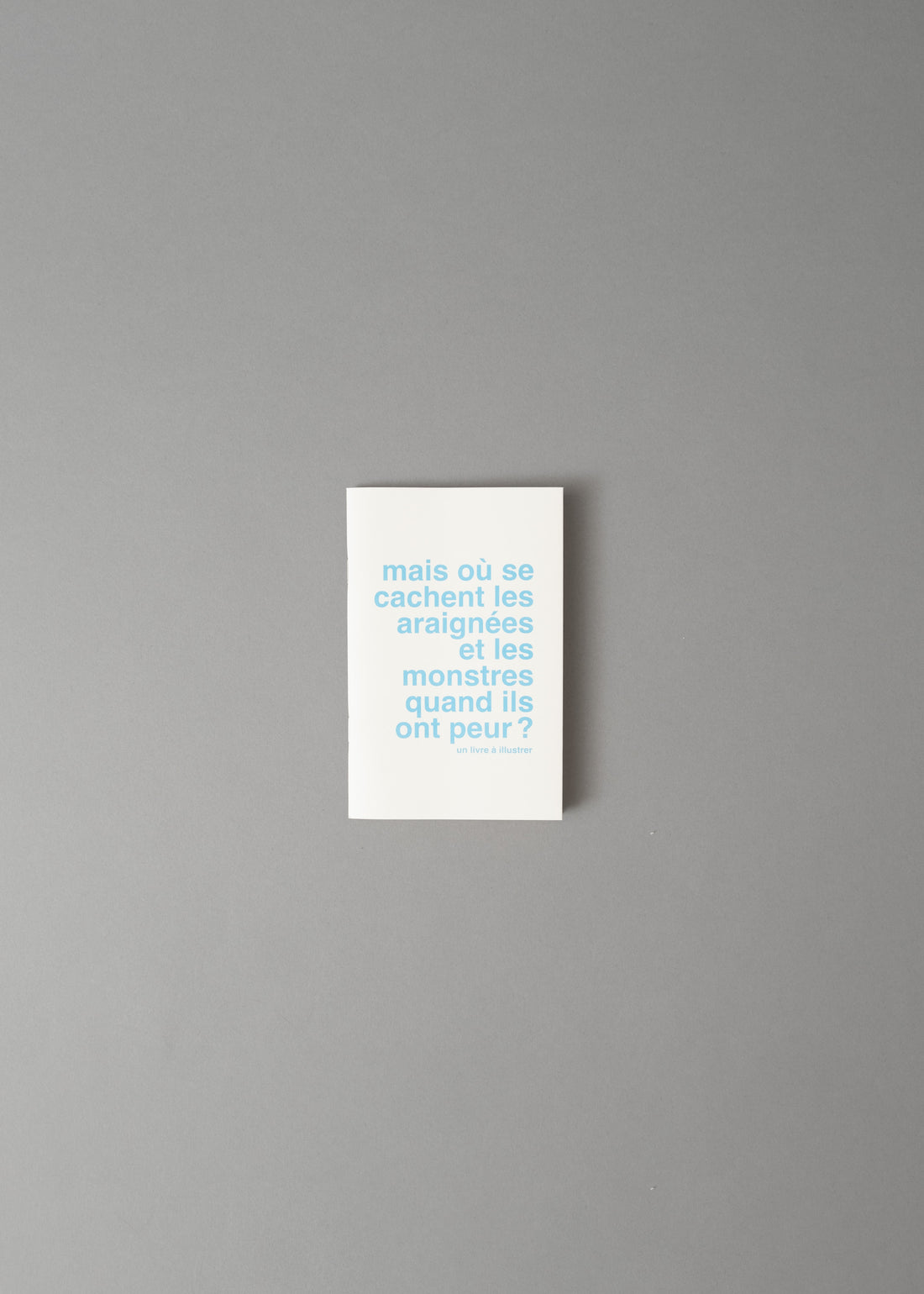 MAIS OU SE CACHENT LES ARAIGNEES ET LES MONSTRES QUAND ILS ONT PEUR ? - LIVRE A ILLUSTRER - SUPEREDITIONS