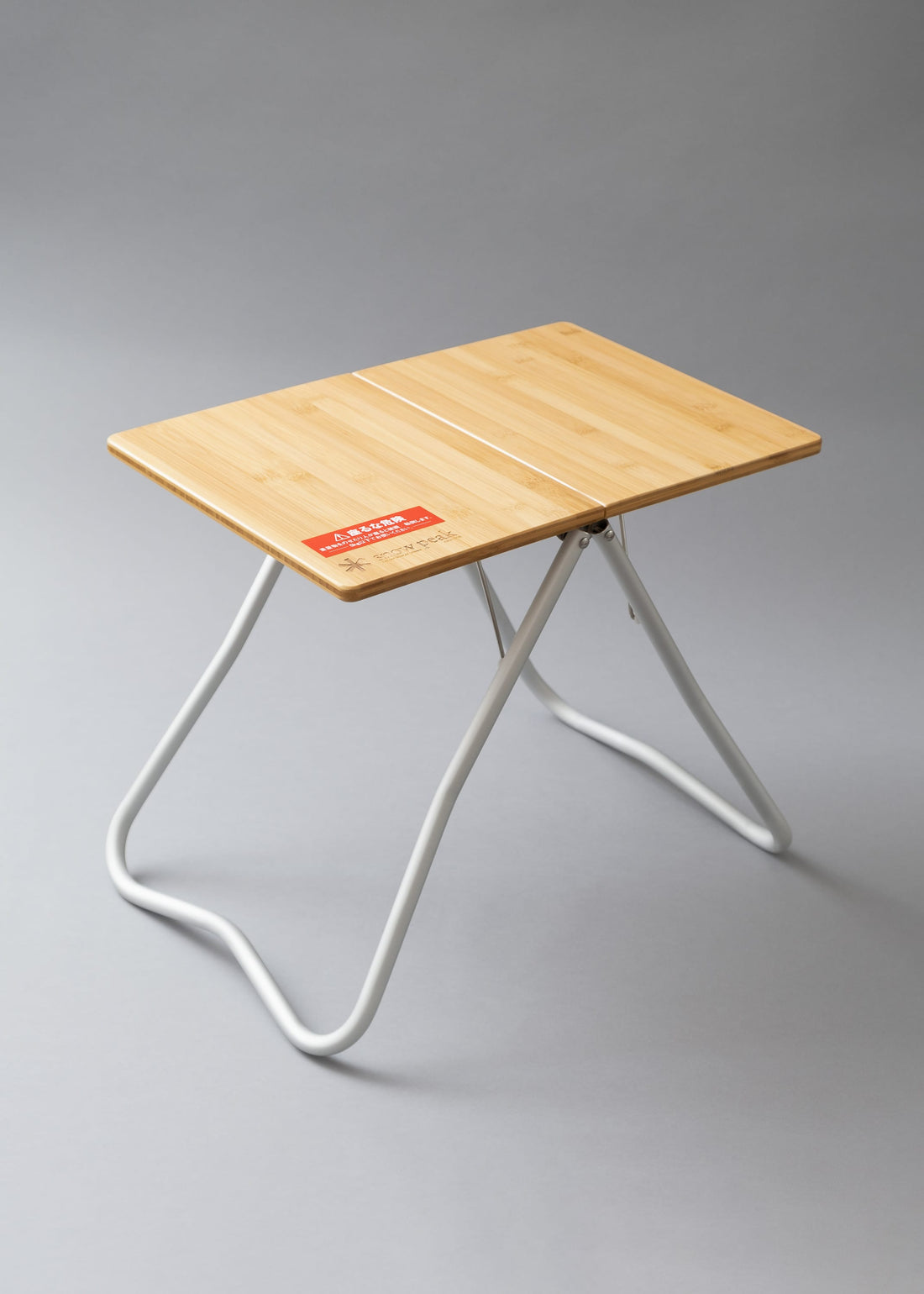 TABLE DE CAMPING PLIABLE EN BAMBOU & ALUMINIUM - BAMBOO MY TABLE - SNOW PEAK