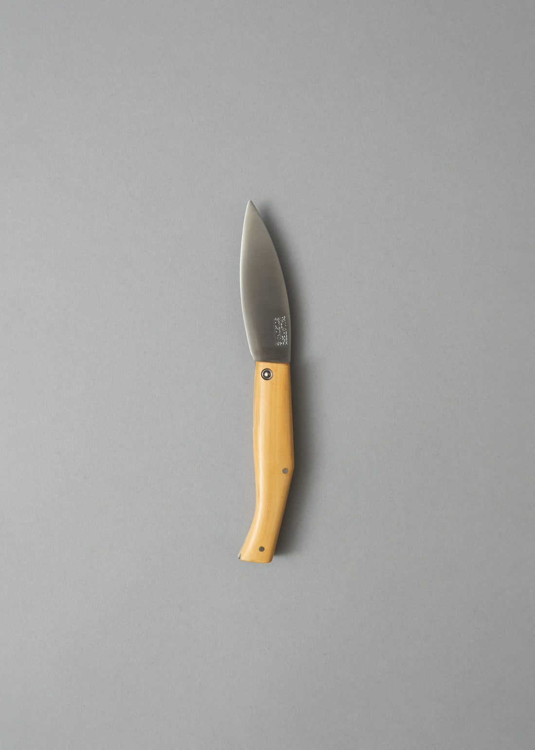 COUTEAU PLIANT - BUS N°0 BUIS - LAME 8 CM - PALLARES SOLSONA