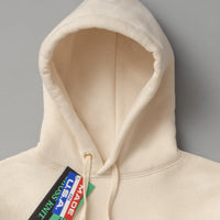 SWEATSHIRT EPAIS - ECRU - Cross-Knit® heavyweight 12 OZ - CAMBER USA