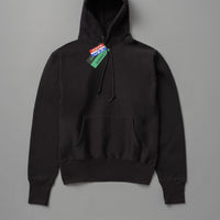 SWEATSHIRT EPAIS - NOIR - Cross-Knit® heavyweight 12 OZ - CAMBER USA