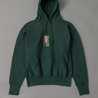 SWEATSHIRT EPAIS - DARK GREEN - Cross-Knit® heavyweight 12 OZ - CAMBER USA