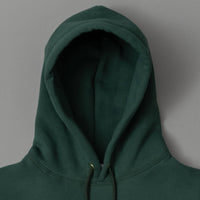 SWEATSHIRT EPAIS - DARK GREEN - Cross-Knit® heavyweight 12 OZ - CAMBER USA