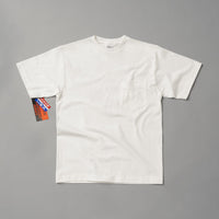 T-SHIRT EPAIS - BLANC - MAX WEIGHT 8 OZ - CAMBER USA