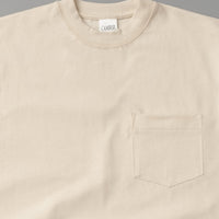 T-SHIRT EPAIS - ECRU - MAX WEIGHT 8 OZ - CAMBER USA