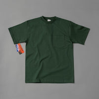 T-SHIRT EPAIS - VERT - MAX WEIGHT 8 OZ - CAMBER USA