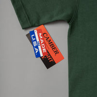 T-SHIRT EPAIS - VERT - MAX WEIGHT 8 OZ - CAMBER USA