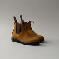 CHELSEA BOOTS - CRAZY HORSE BROWN - DOUBLURE CUIR - T36 à T44 - BLUNDSTONE