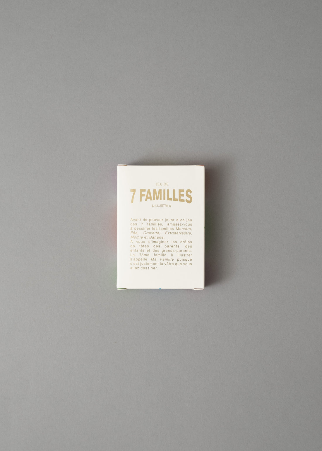JEU DE 7 FAMILLES - A ILLUSTRER - SUPEREDITIONS
