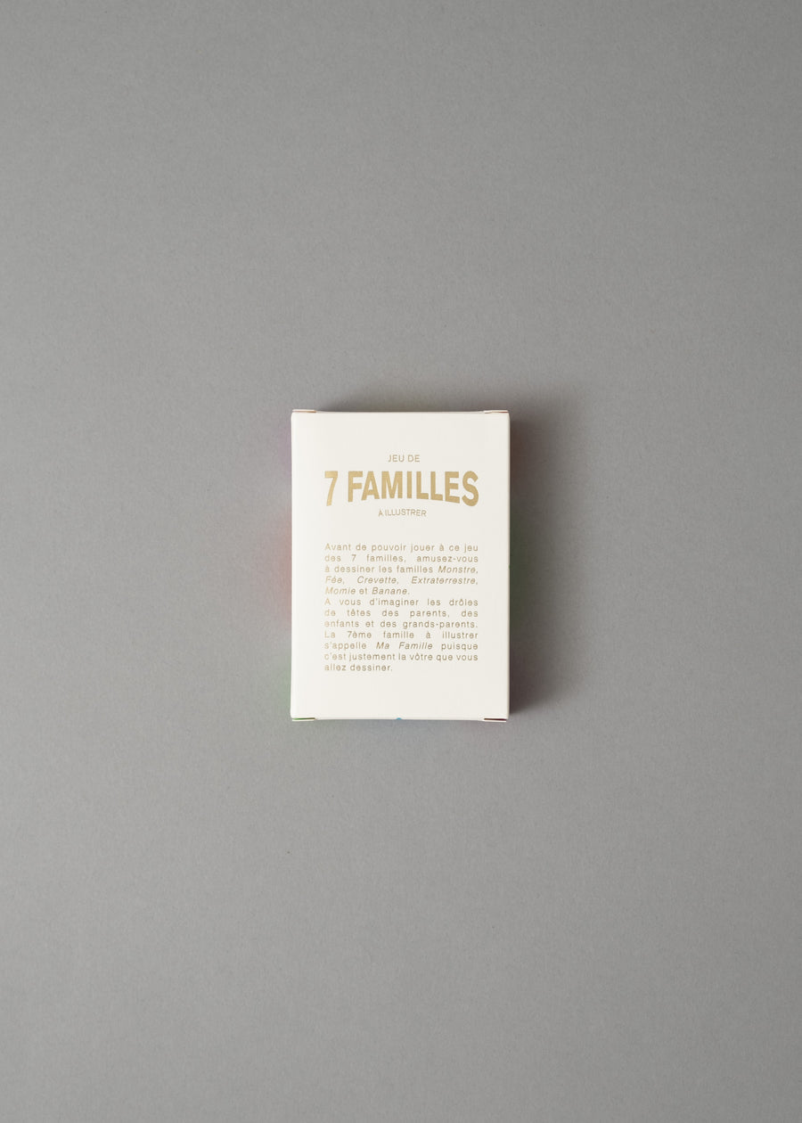 JEU DE 7 FAMILLES - A ILLUSTRER - SUPEREDITIONS