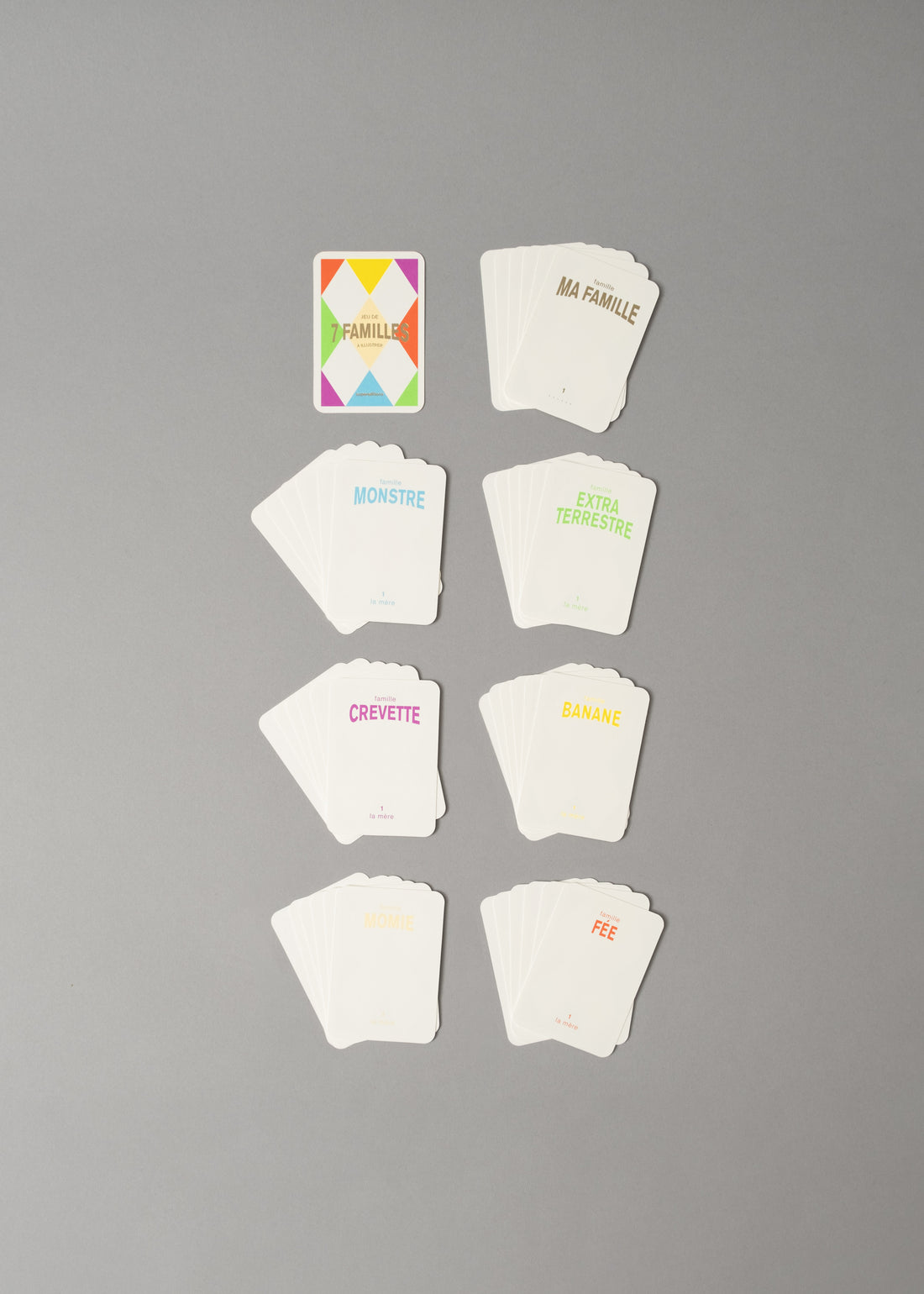 JEU DE 7 FAMILLES - A ILLUSTRER - SUPEREDITIONS