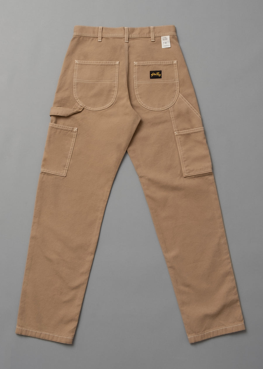 80’s PAINTER PANT - "KHAKI DUCK" - CANVAS LAVE 14 OZ - STAN RAY
