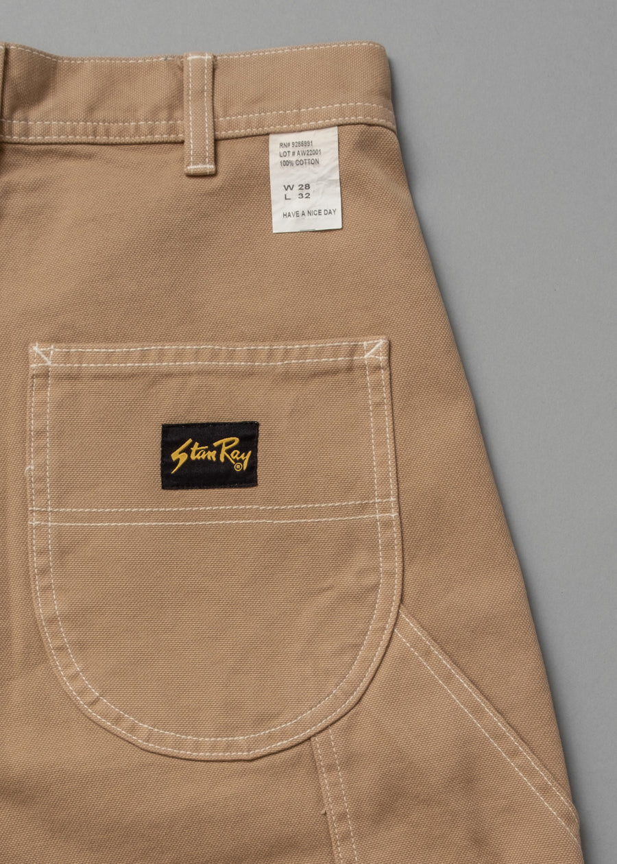 80’s PAINTER PANT - "KHAKI DUCK" - CANVAS LAVE 14 OZ - STAN RAY