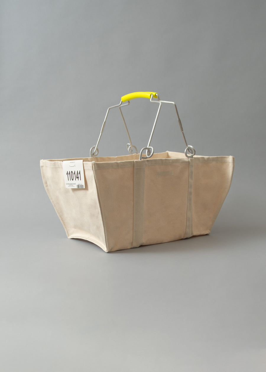 PANIER EN COTON PLIABLE - ACCORDION CANVAS MARKET BASKET - PUEBCO