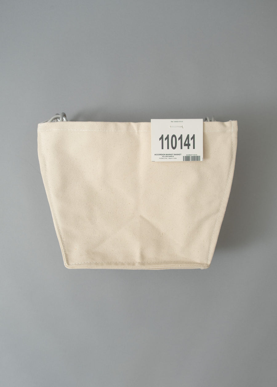 PANIER EN COTON PLIABLE - ACCORDION CANVAS MARKET BASKET - PUEBCO