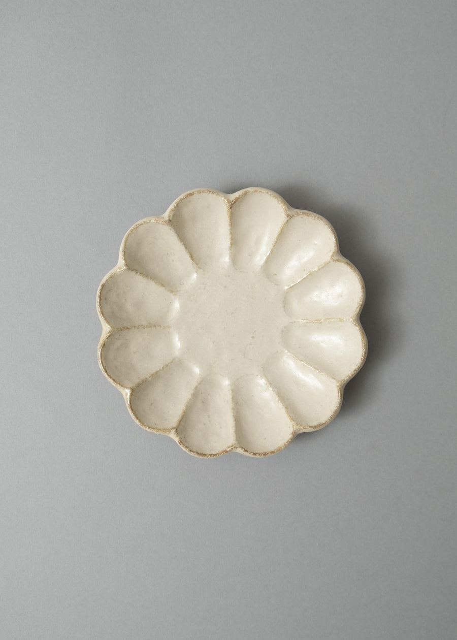 PETITE ASSIETTE EN PORCELAINE - "RINKA" - 16 CM - KANEKO KOHYO POTTERY