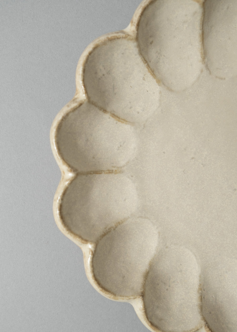 ASSIETTE EN PORCELAINE - "RINKA" - 22 CM - KANEKO KOHYO POTTERY