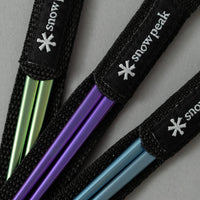 BAGUETTES EN TITANE ANODISÉ - SNOW PEAK