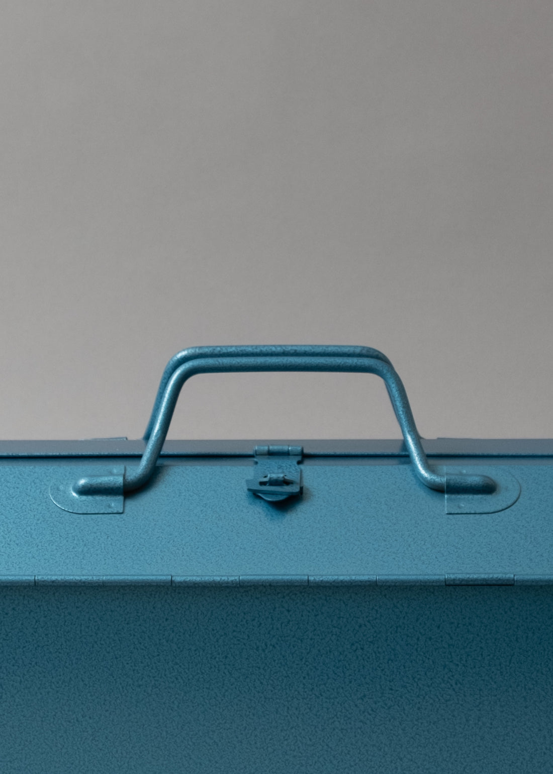 GRANDE BOITE A OUTILS "DOUBLE"- TY-4 - BLEU MÉTALLISÉ - OUTINOMI x MAGASIN VIVANT!