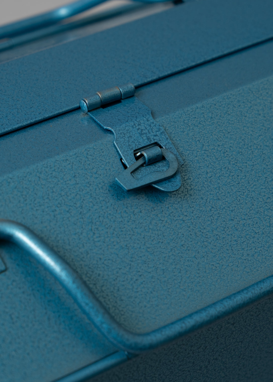 GRANDE BOITE A OUTILS "DOUBLE"- TY-4 - BLEU MÉTALLISÉ - OUTINOMI x MAGASIN VIVANT!