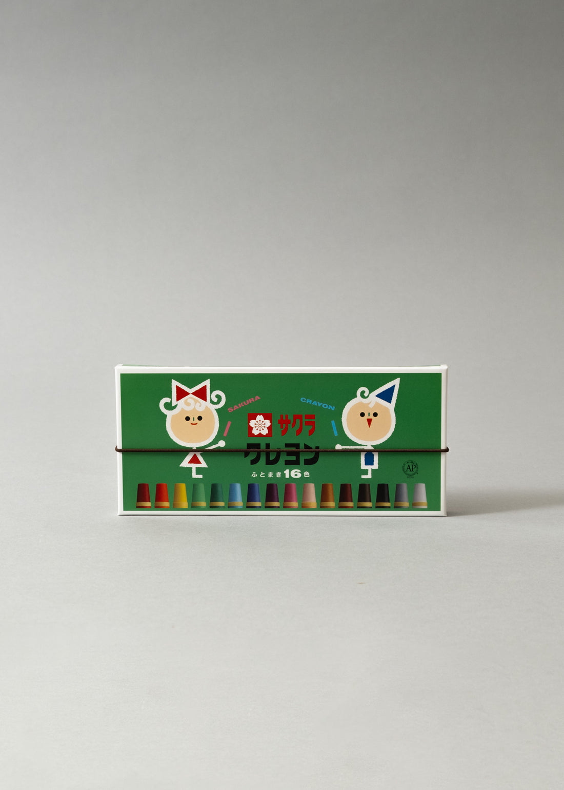 BOÎTE DE 16 PASTELS A L'HUILE JAPONAIS - POINTE "FINE" CRAY PASS - SAKURA