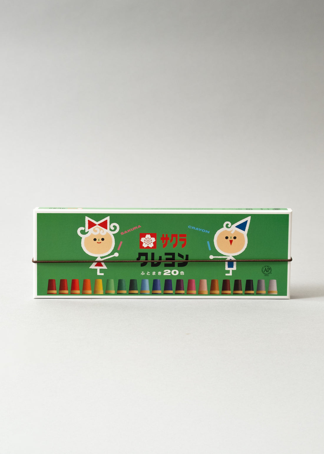 BOÎTE DE 20 PASTELS A L'HUILE JAPONAIS - POINTE "FINE" CRAY PASS - SAKURA