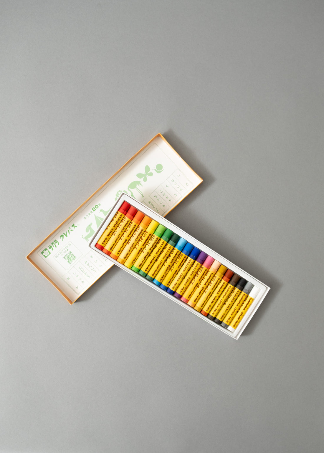 BOÎTE DE 20 PASTELS A L'HUILE JAPONAIS - CRAY PASS - SAKURA