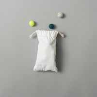 SAC DE 40 BOULES POUR LANCE-PIERRE - LAINE FEUTREE - LUCISTNICE