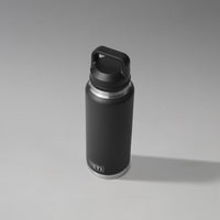 BOUTEILLE ISOTHERME - RAMBLER 36 OZ BOTTLE - BOUCHON CHUG - 1 L - BLACK - YETI