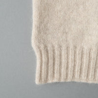 CACHE COL "STEWARTON" UNISEXE - LAINE D'AGNEAU / ANGORA - NATUREL - MACKIE