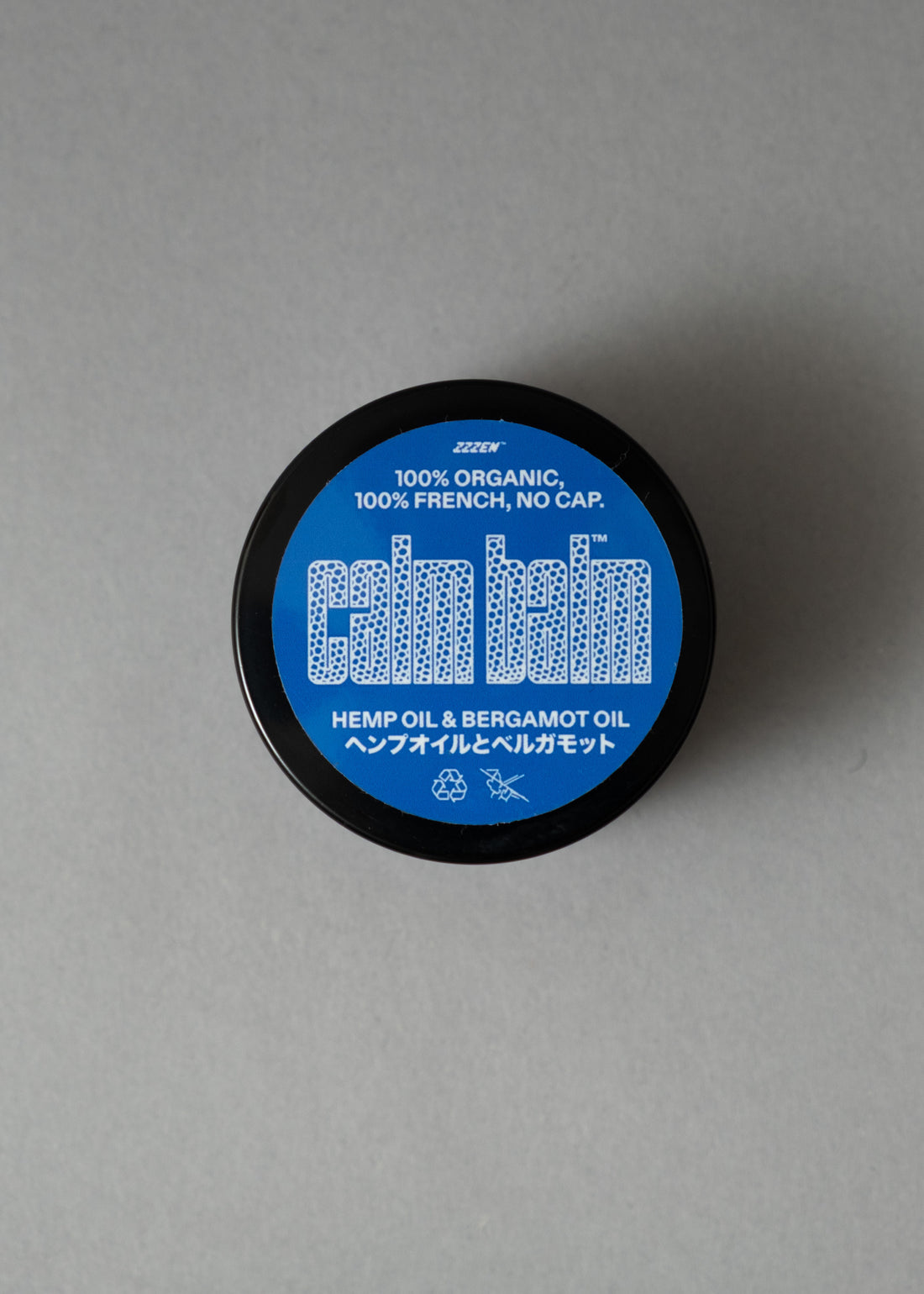 BAUME APAISANT - CALM BALM FOR ZZZENTM - BERGAMOTE & HUILE DE CHANVRE - MIRLO