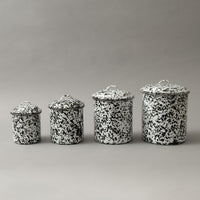 GRANDES BOÎTES GIGOGNES DE CONSERVATION - NOIR "SPLASH" - CROW CANYON