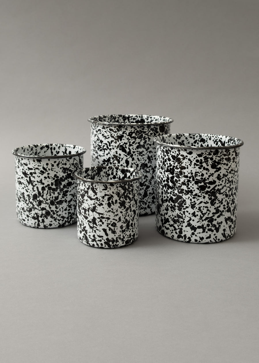 GRANDES BOÎTES GIGOGNES DE CONSERVATION - NOIR "SPLASH" - CROW CANYON