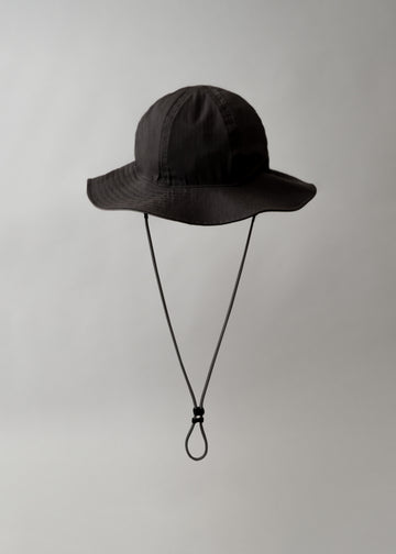 CHAPEAU RÉVERSIBLE - TAKIBI LIGHT RIPSTOP - BLACK - SNOW PEAK