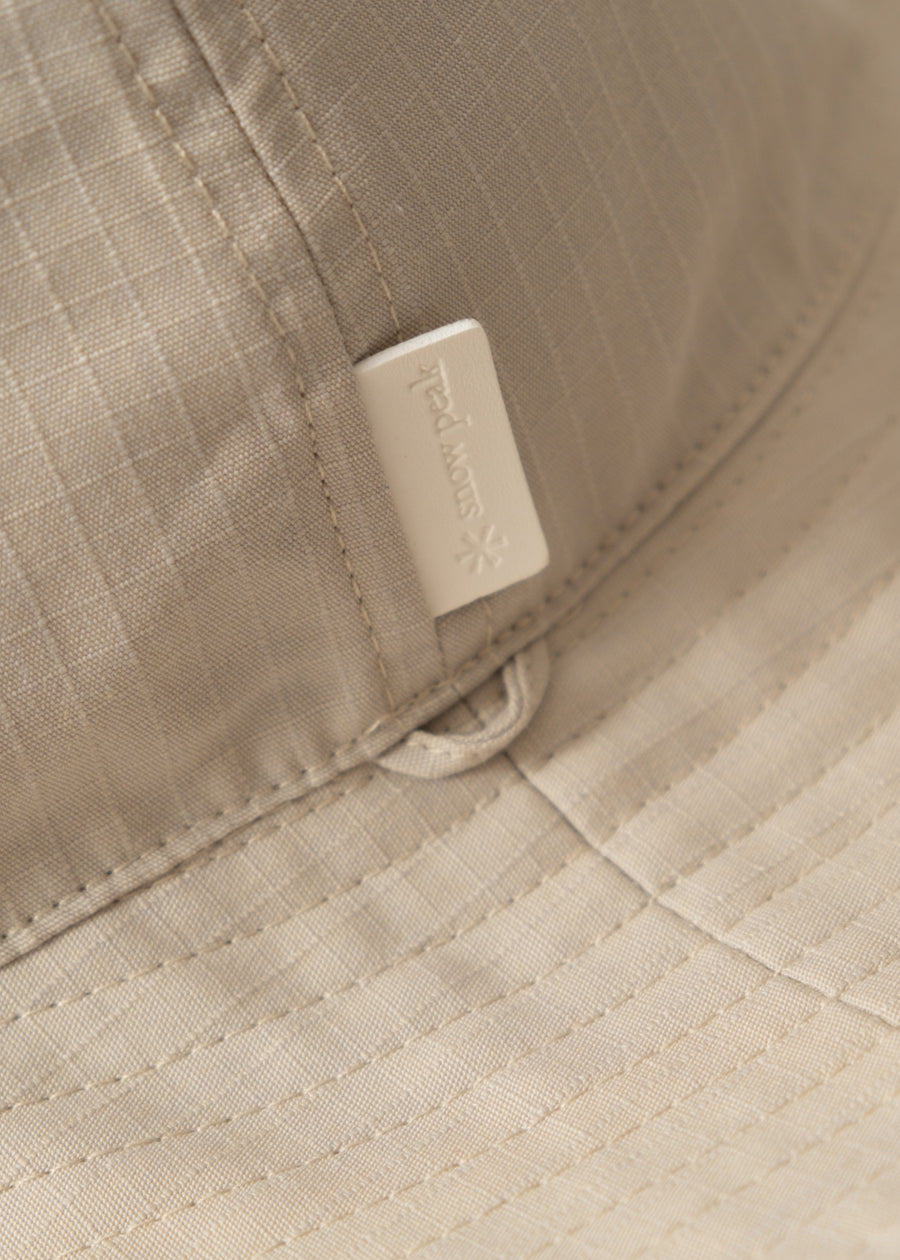 CHAPEAU RÉVERSIBLE - TAKIBI LIGHT RIPSTOP - IVORY - SNOW PEAK