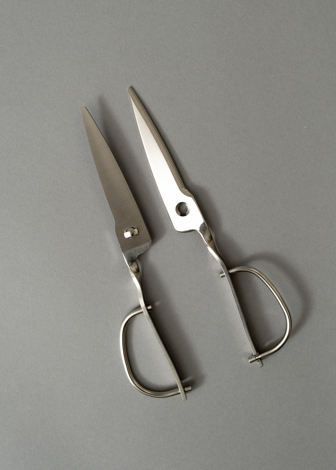 CISEAUX DE CUISINE JAPONAIS - "KS-203" - INOX - TORIBE  - OUTINOMI X MAGASINVIVANT!
